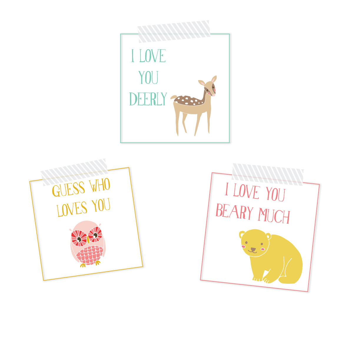 Back to school printables: Free Lunchbox Printables | Simple Everyday Mom
