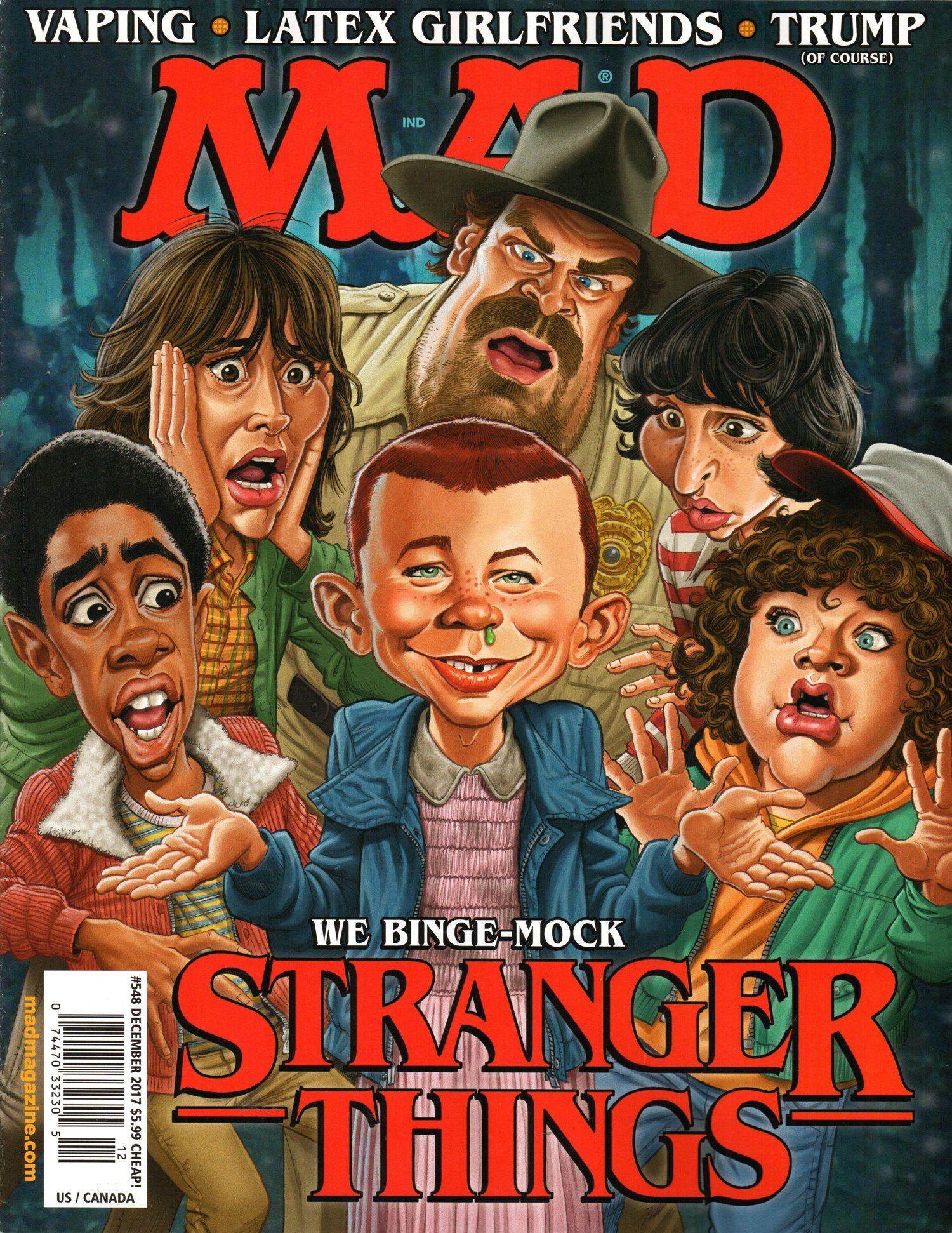 Cool gift ideas for tween girls:  A MAD magazine subscription
