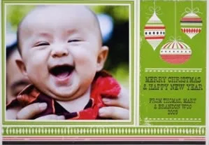 Doesn't everyone have their holiday cards done by a designer? Well, why the heck not?