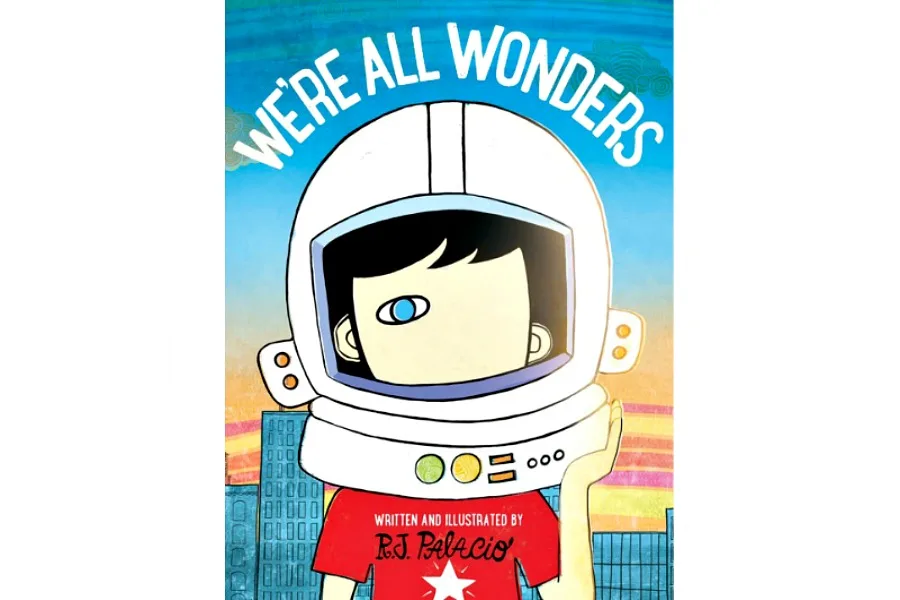 We're All Wonders: R.J. Palacio shares Auggie's message with younger children.