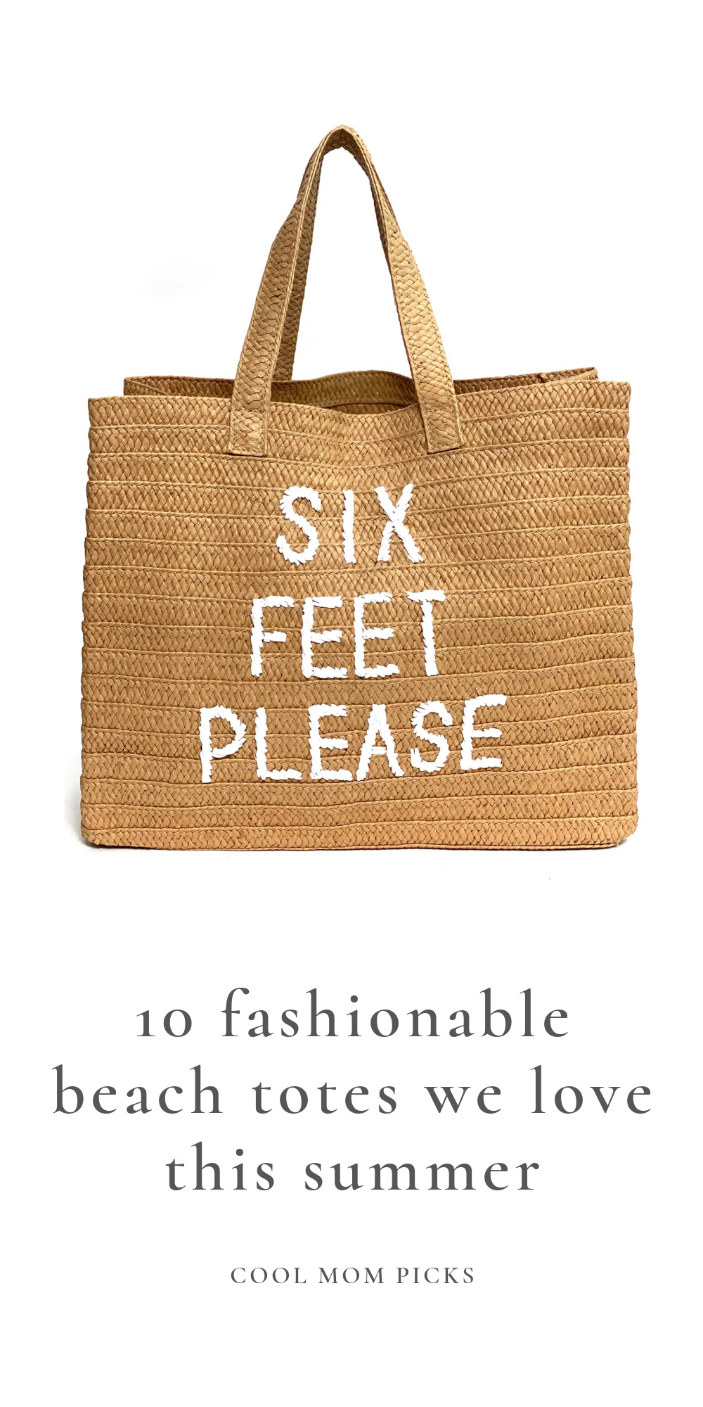 10 fashionable beach totes we love this summer | Cool Mom Picks