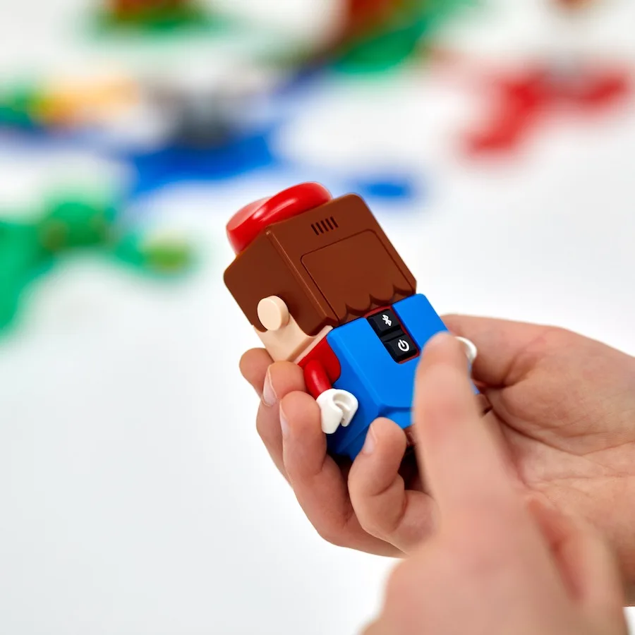 The new Mario LEGO set uses Bluetooth and app compatibility to enhance game play - but you can play totally unplugged, too