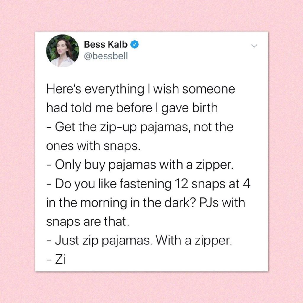 MOM TRUTH: Buy zip-up baby pajamas instead. We found the perfect ones! | via Bess Kalb