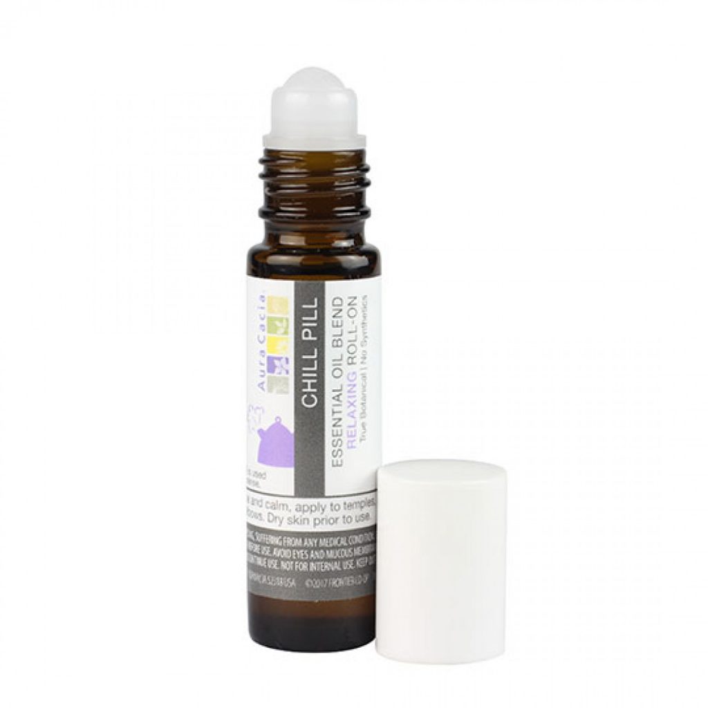 Aura Cacia Chill Pill roll on for de-stressing