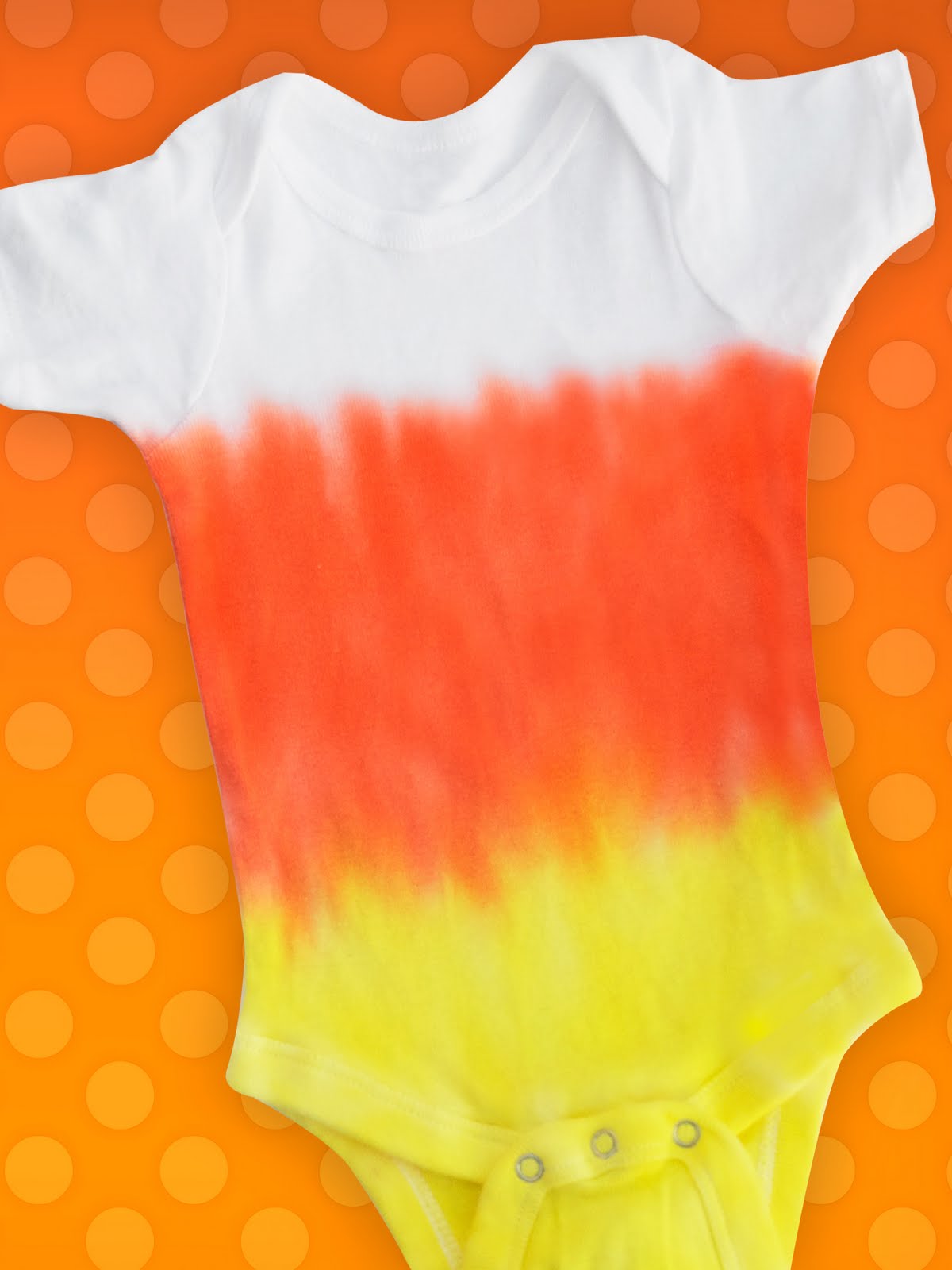 Baby Halloween costumes with onesies: Candy Corn Costume by The Swell Designer