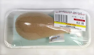 A drumstick fit for a baby. (Hear that, theme park fans?)