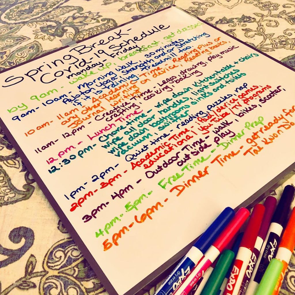 Homeschool schedules for home learning: Laura Scarborough shares suggestions for each block of time
