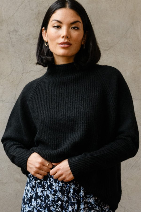 We found the perfect slouchy sweater, and it's 40% off! Feels like cashmere but made from itch-free recycled poly blend