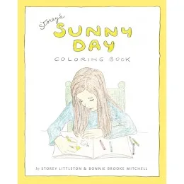 A coloring book as lovely as the little girl behind it
