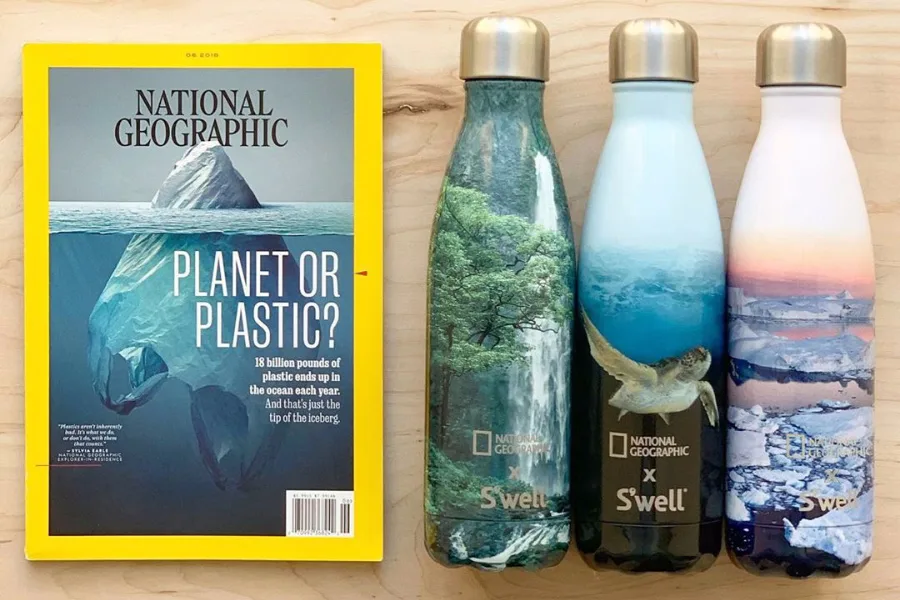 Replacing single-use products with more eco-friendly ideas like these swell water bottles