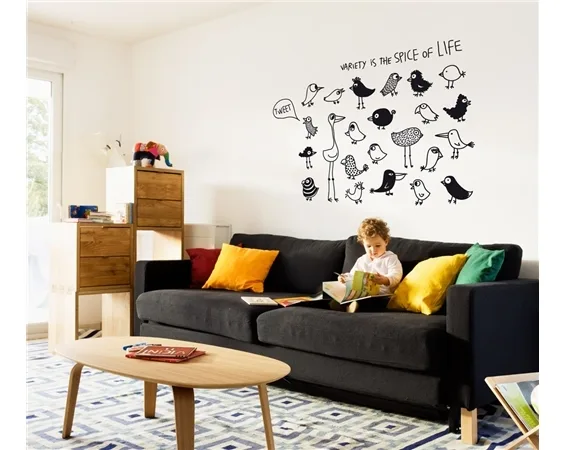 Winter white: decorate the French way with these fab wall decals