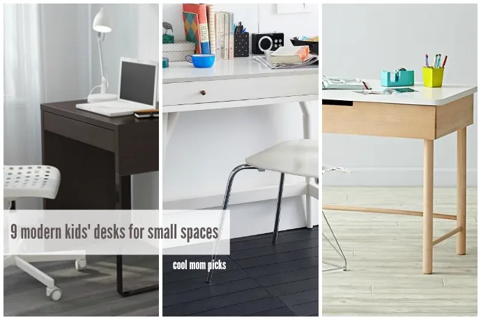 9 beautiful modern kids' desks for small spaces (that you might like too!)