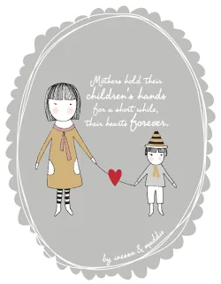 Printable Mother's Day wall art that is totally frame-worthy