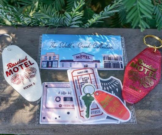 Schitt's Creek sticker set by Tayroar Design makes a great stocking stuffer