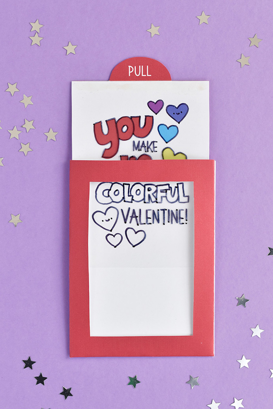 Best free printable Valentines for older kids: Magic Trick card at Handmade Charlotte