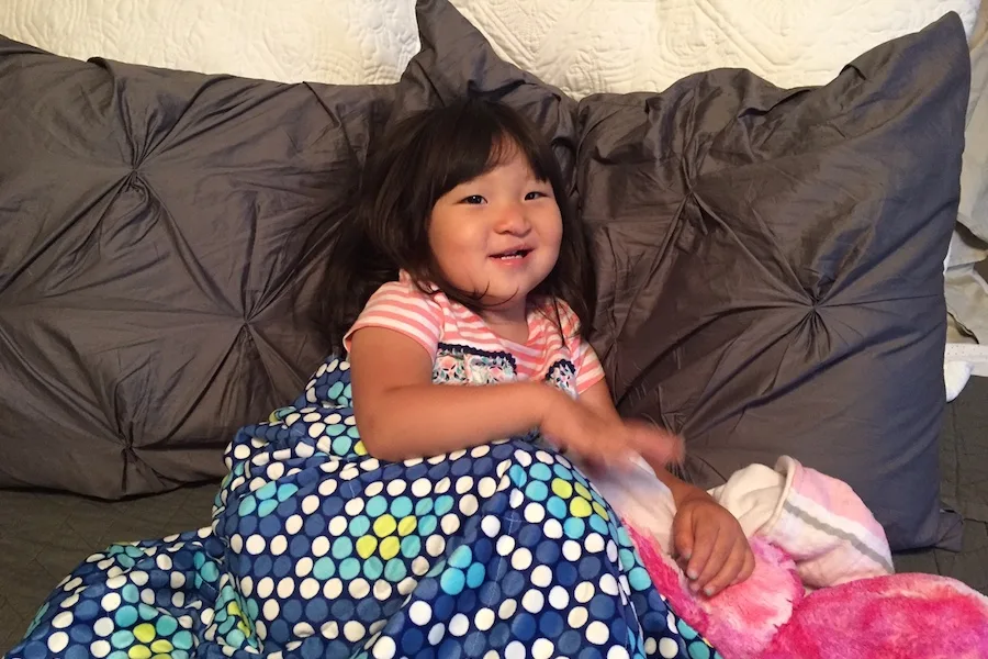How to make a DIY weighted blanket, with easy step-by-step instructions.