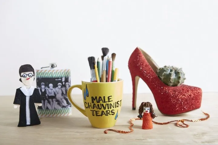 Crafting with Feminism new tween crafts book by Bonnie Burton