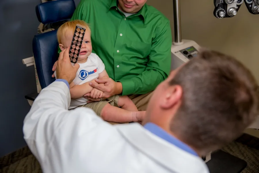 Here's how to get a free comprehensive eye assessment for your baby