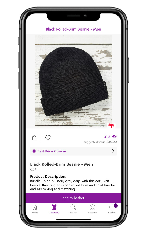 Best men's gifts on sale at Zulily: Classic beanies in lots of colors (sponsor)