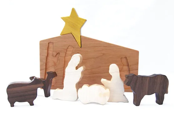 Modern Nativity scenes you won't mind the children touching