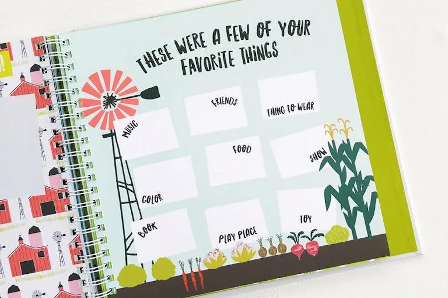 Lucy Darling toddler books: The Little Years memory books are perfect to record the special moments of your baby's toddler years.
