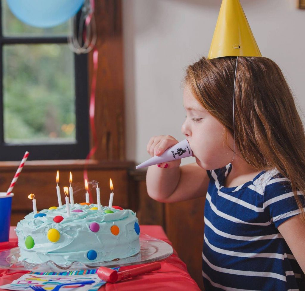 Use the Original Blow-Up candle blower for safer birthday parties during Covid pandemic