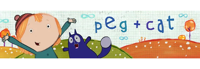 PEG + CAT adds up to a fun, smart math-based series for preschoolers