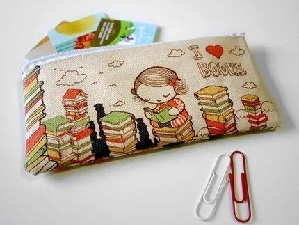 Pencil cases for the bookish
