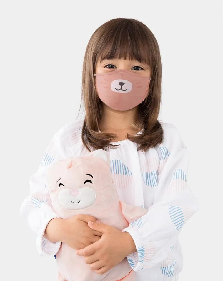 Cubcoats kitty face mask for kids