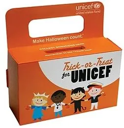 Trick or Treating for UNICEF is sweet