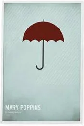 Minimalist posters from our favorite children's stories