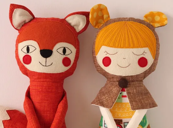 Your kid, the fairy tale star? Handmade personalized dolls we adore