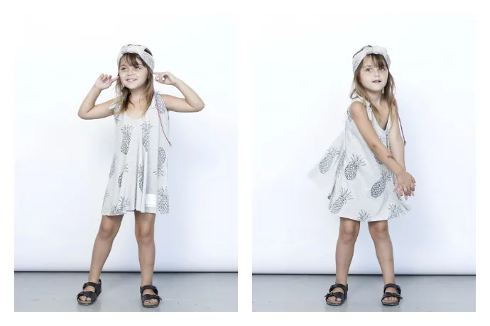 Kids clothing pineapple trend