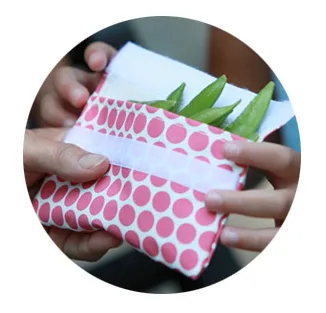 Lunchskins reusable lunchbags - wayyyy prettier than baggies.