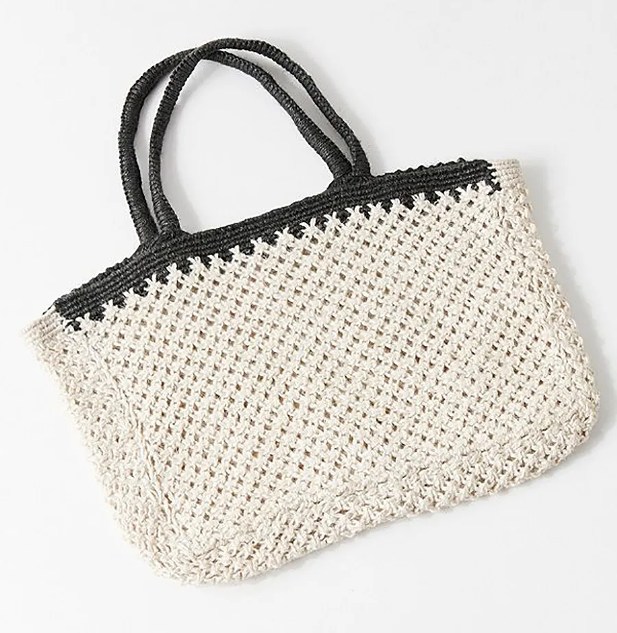 Summer Beach Totes Under $50: Red Straw Tote from Topshop