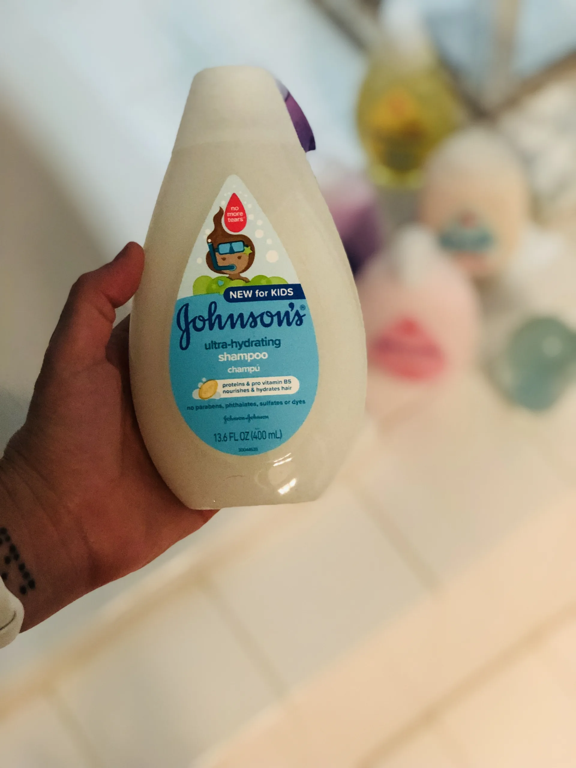 For active kids: Johnson's clean and fresh shampoo