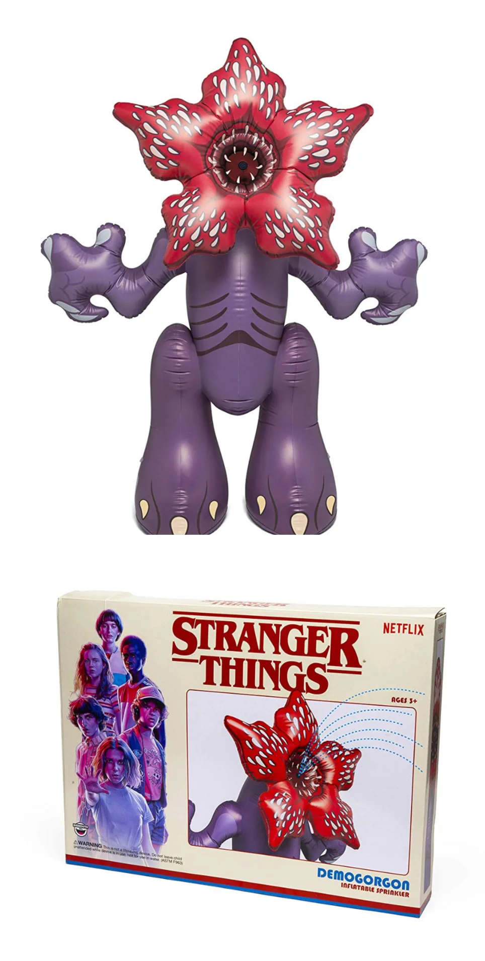This Stranger Things Demogorgon Lawn Sprinkler is everything!