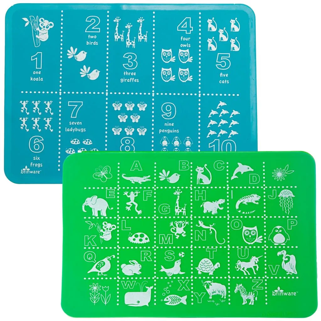 Learning dishes for kids and other educational tableware that sneak some brain food in with the vegetables