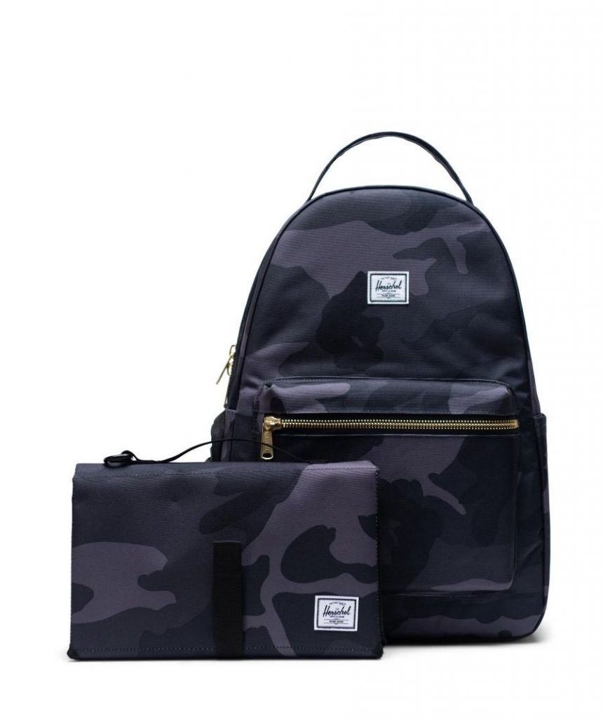 Best baby gifts for dads: A unisex dad diaper bag like this diaper backpack from Hershel Supply