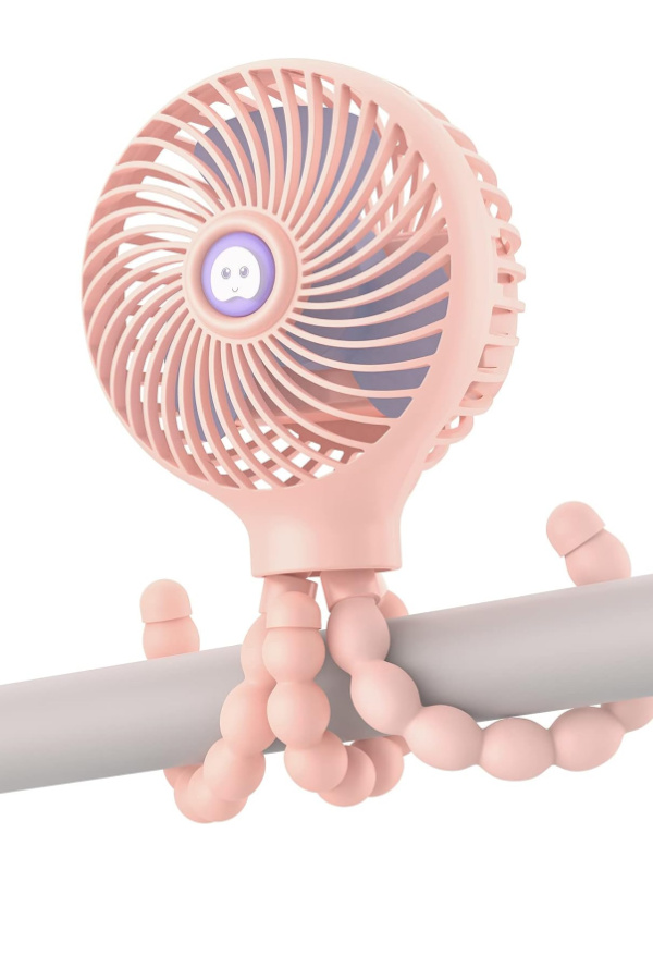 SmartDevil wrap-around stroller bar fan is a super practical and affordable baby gift
