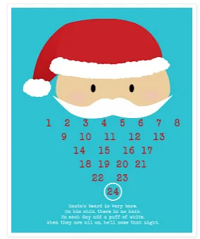 Christmas is coming: better grab one of these six printable Advent calendars soon
