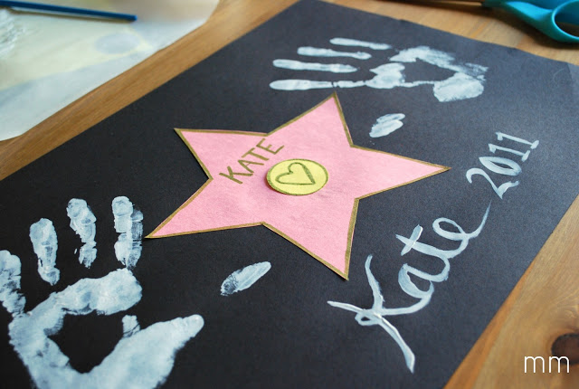Oscar party ideas: Hollywood Star by Miranda Made