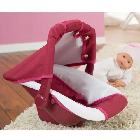 A car seat for dolls: Safety gets more fun
