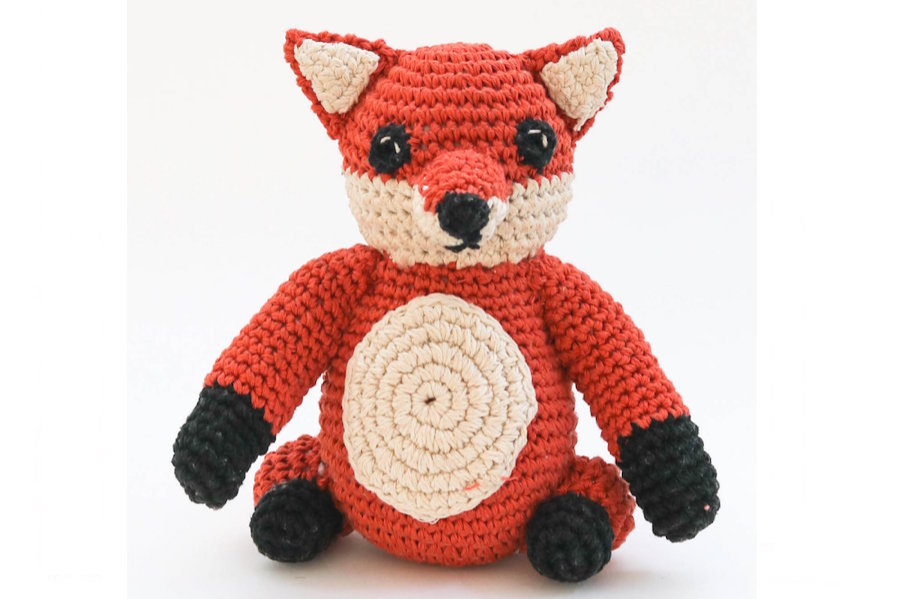 Shop for Good Sunday: Stuffed Fox by Raven + Lily