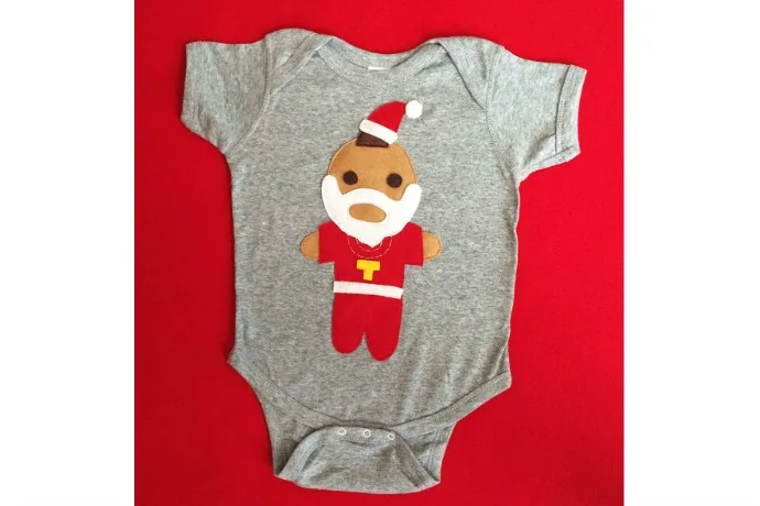 Holiday Mr. T: Holiday onesies for parents with a sense of humor