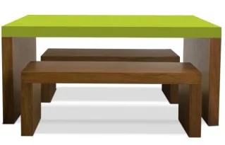 A clever alternative to the round kids art table