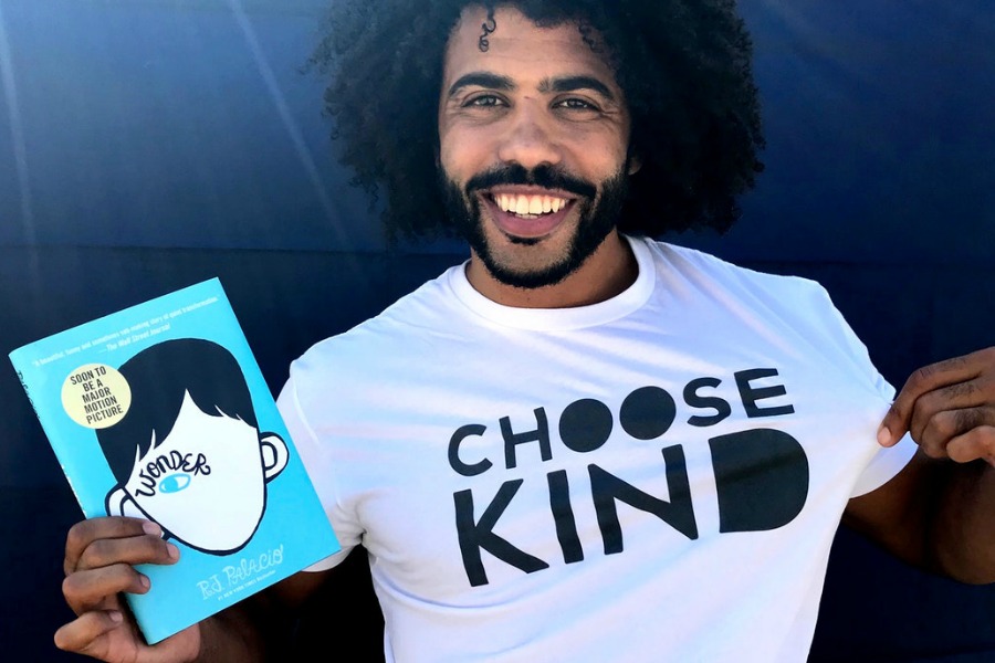 Choose Kind t-shirt on Daveed Diggs: Supporting the work of PACERs National Bullying Prevention Center