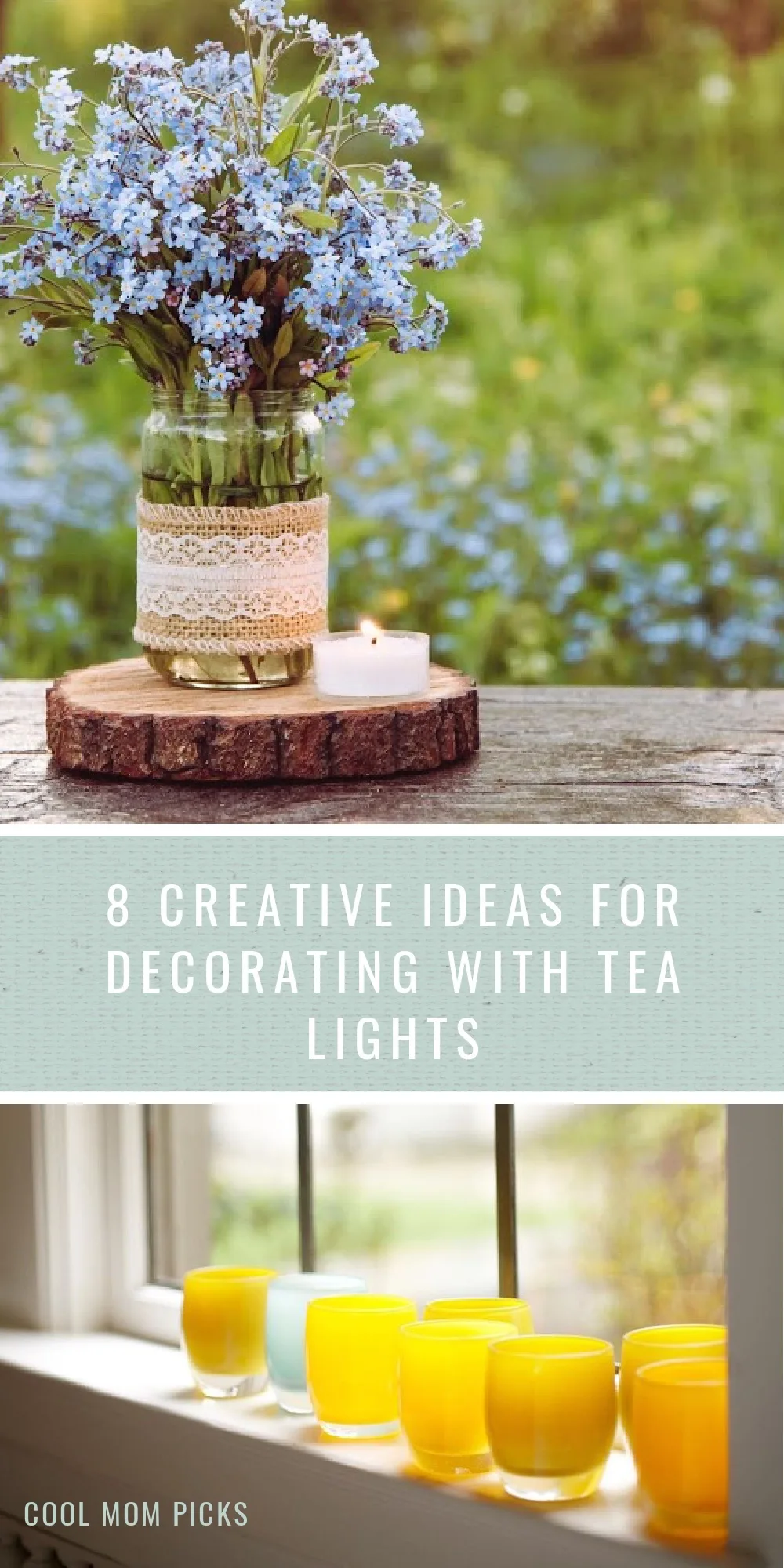 How to decorate with tea lights: make your bathroom an oasis with votive candles