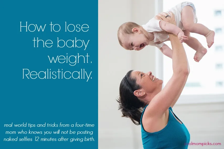 how to lose baby weight realistically
