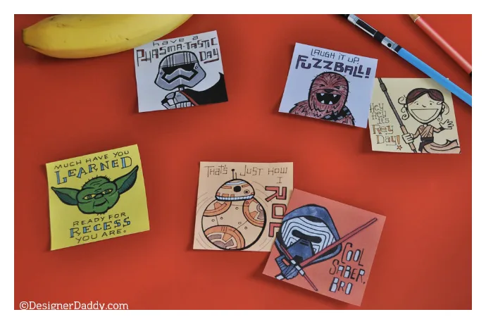 Spice up school lunch with these super fun, sweet lunch box notes.
